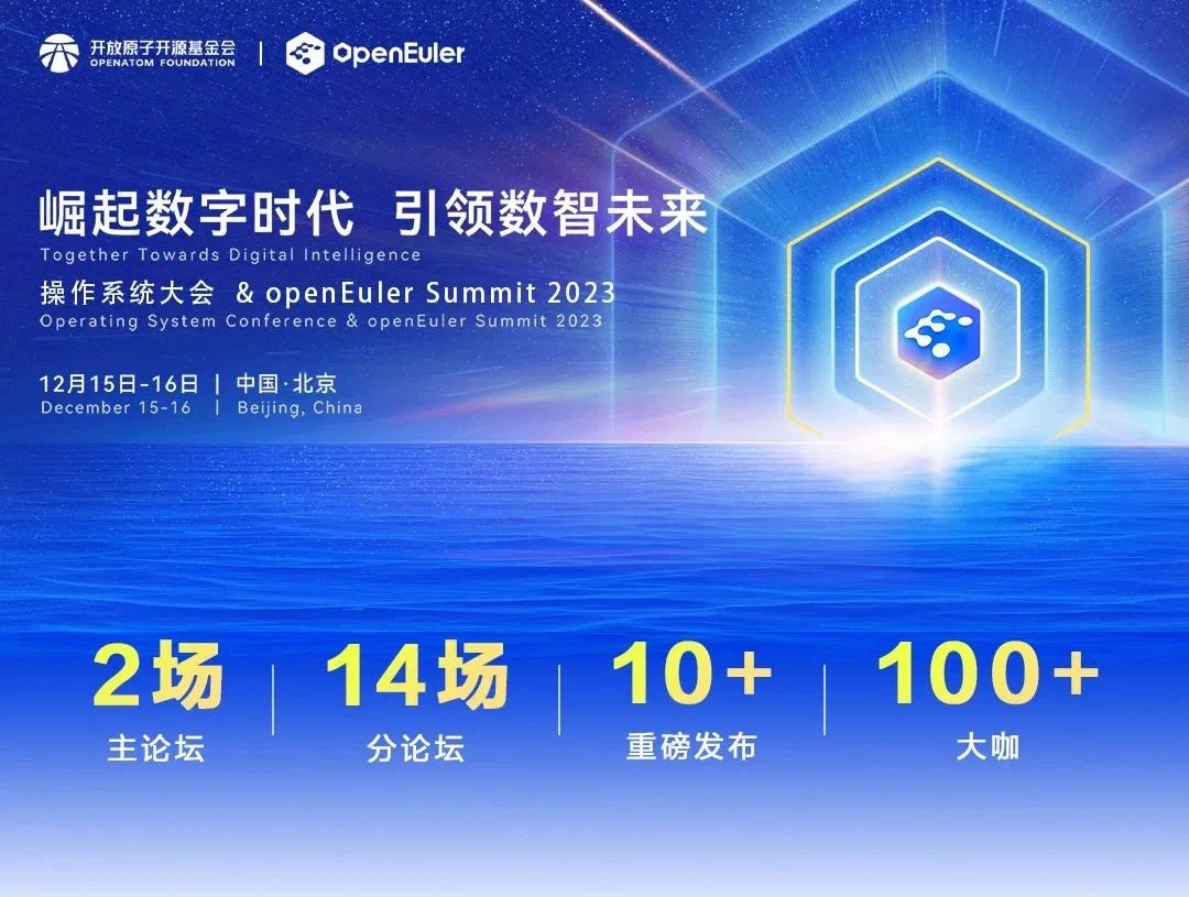 Haohan Data was invited to participate in openEuler Summit 2023 to jointly build a new open source ecosystem